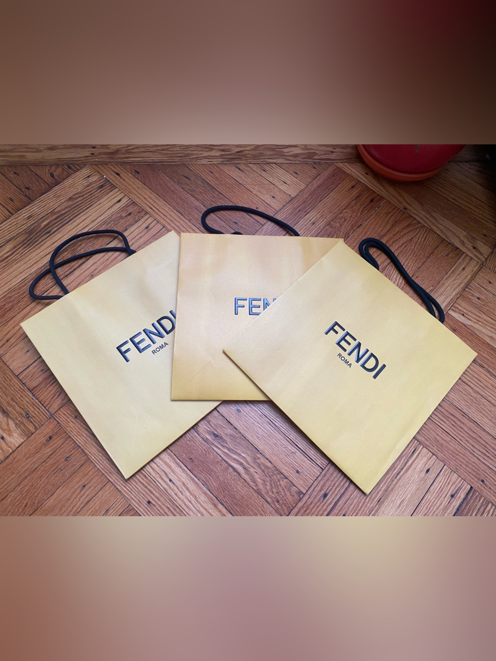 Fendi Shopping Bag (sold separately)